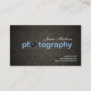 Des Cartes de visite élégants de Damask photogra