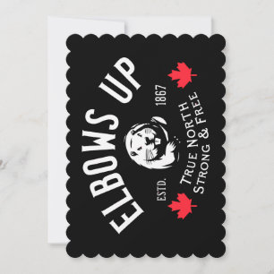 Des Coudes ! Carte de vœux simple
