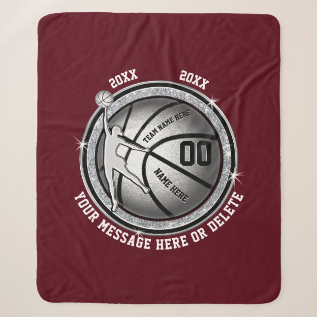 Des couvertures de basket-ball personnalisées pour (Devant)