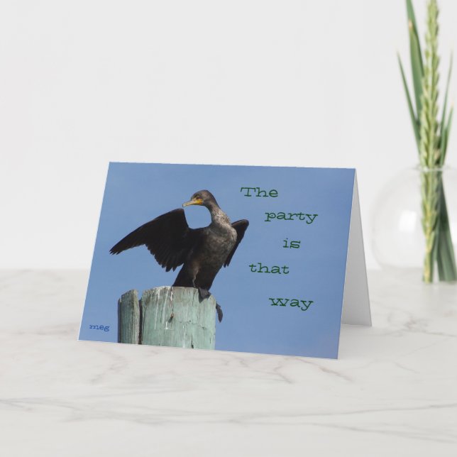 Des das Party Weise Einladung (Vorderseite)