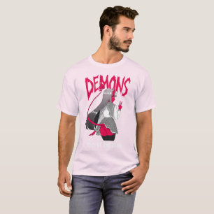 des démons il améliorent le T-shirt foncé