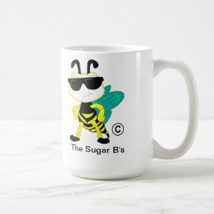 Des Die Tasse des Zuckerb