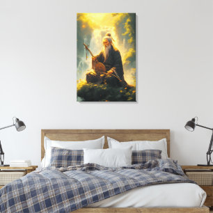Des Einsiedlers Shan Shui Leinwanddruck