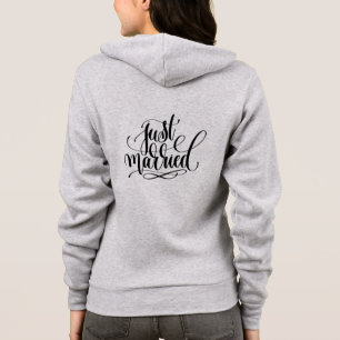 Des femmes viennent de se marier Sweat - shirt à c