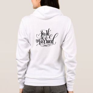 Des femmes viennent de se marier Sweat - shirt à c