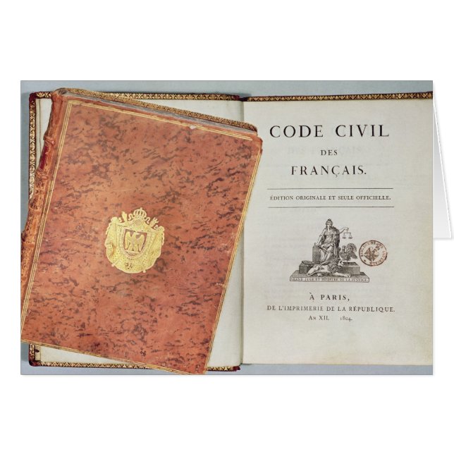 DES Francais Le Code Civil (Vorderseite (Horizontal))