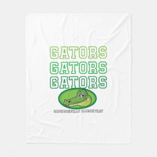 DES Gator Blanket Fleecedecke