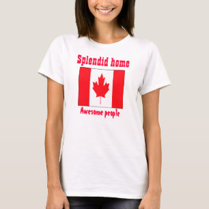 des gens géniaux T-shirts canadiens
