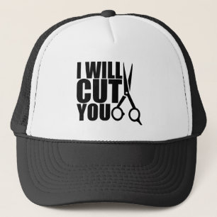 Des Haar-Stylist-T - Shirt- Stylist Friseur-des Truckerkappe