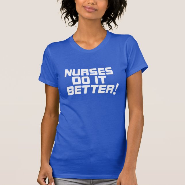 Des infirmières il améliorent le T-shirt (Devant)