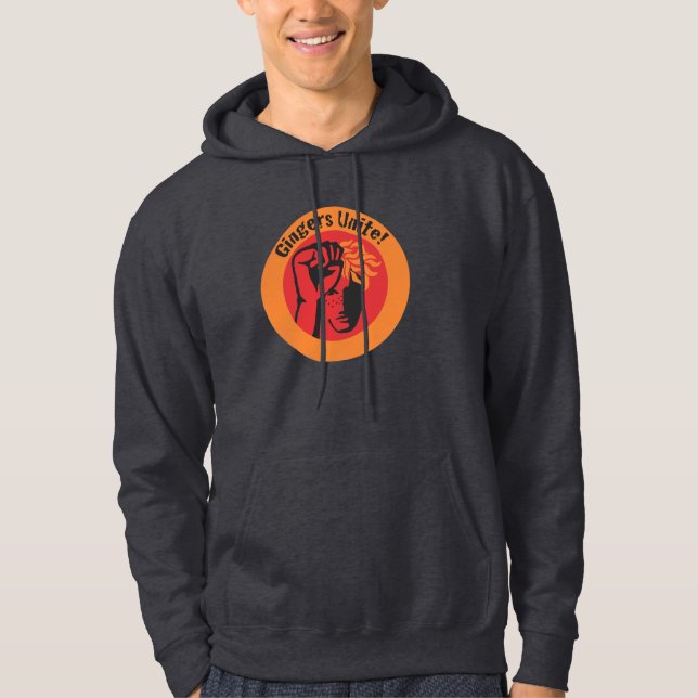 Des Ingwers vereinigen! Hoodie (Vorderseite)