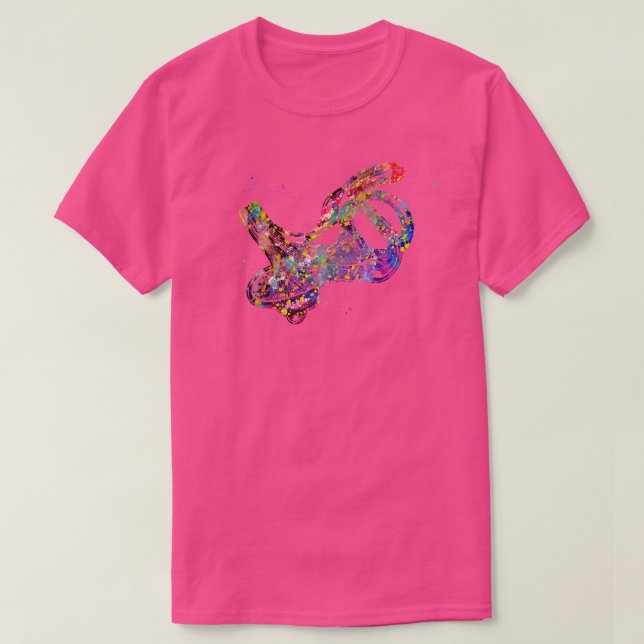 des Innenohrs T-Shirt (Design vorne)