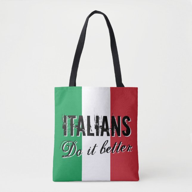 Des Italiens il améliorent le sac fourre-tout avec (Devant)