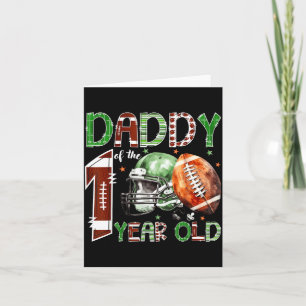 Des Jahres Papa 1 Alter Fußballfan Karte