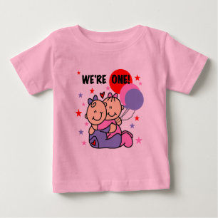 Des jumeaux nous sommes des T-shirts et des