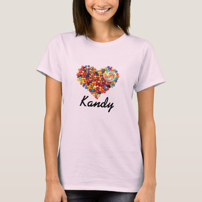 Des Kandys der Damen Shirt (Vorderseite)