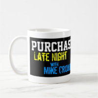 Des Kaufs Tasse Nacht spät -