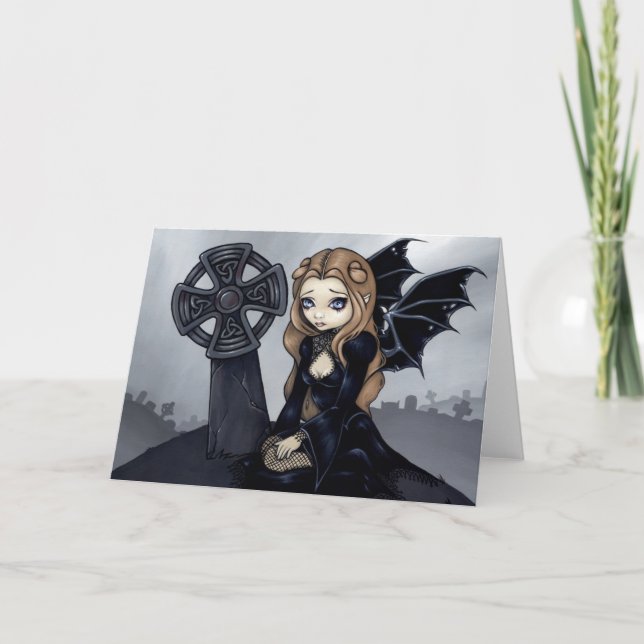 Dès le début" carte de voeux "condamnée (Devant)