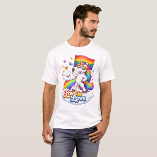 Des Leben ist bunt und schön, zeig es! T-Shirt