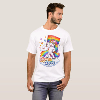 Des Leben ist bunt und schön, zeig es! T-Shirt