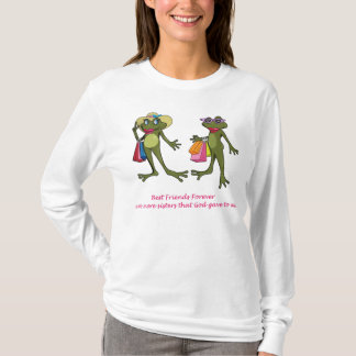 Des meilleurs amis T-shirt de grenouille pour