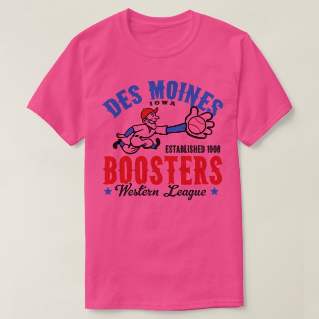 Des Moines Boosters T-Shirt (Design vorne)