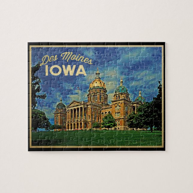Des Moines Iowa (Horizontal)