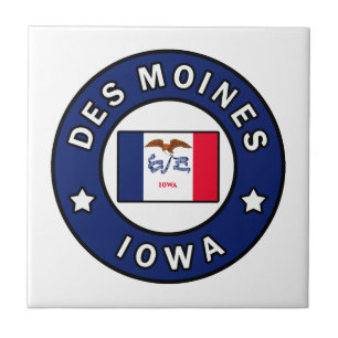 Des Moines Iowa Fliese