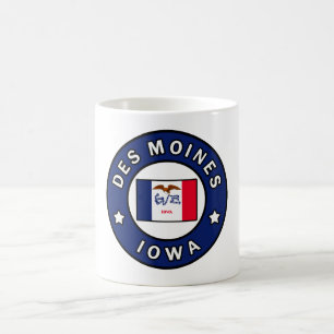 Des Moines Iowa Kaffeetasse