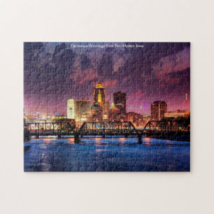 Des Moines Iowa. Puzzle