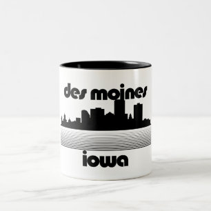 Des Moines, Iowa Zweifarbige Tasse