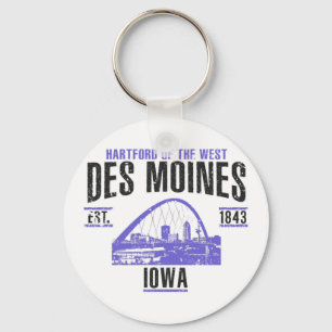 Des Moines Schlüsselanhänger