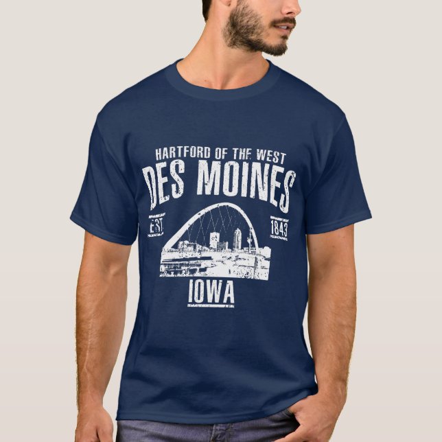 Des Moines T-Shirt (Vorderseite)
