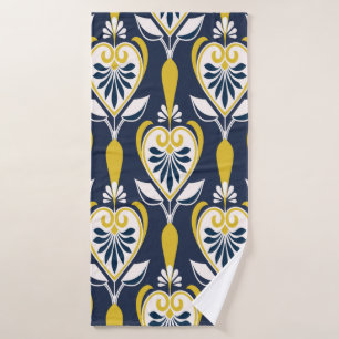 Des motifs floraux sans couture dans un style scan