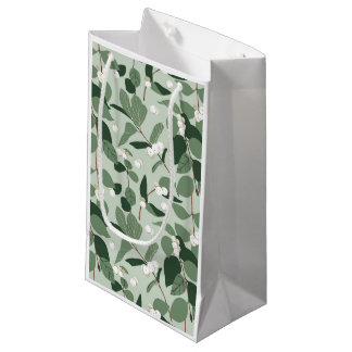 Des mûres de neige. Sacs cadeaux