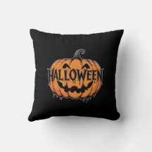 Des oreillers Jetés d'Halloween enchanteurs pour u