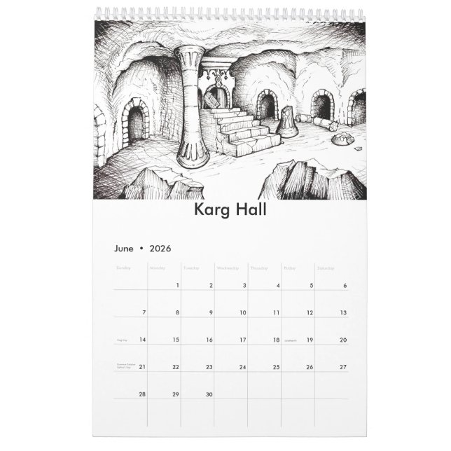 Des Pfeffers Kalender die Abenteuer-Fantasie-der (Jun 2026)