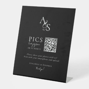 Des photos ! Photo, QR-Code, Signe du piédestal