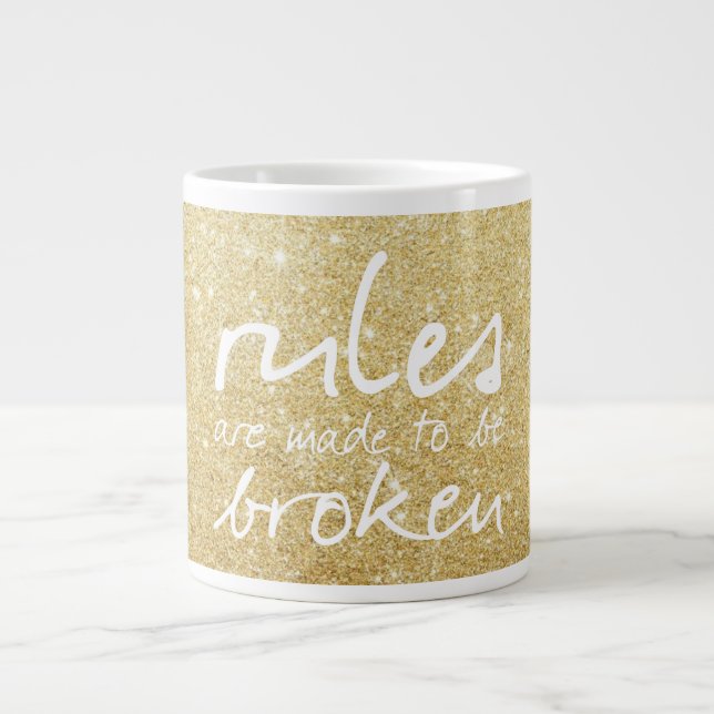 Des règles d'or sont établies pour être tasse (Devant)