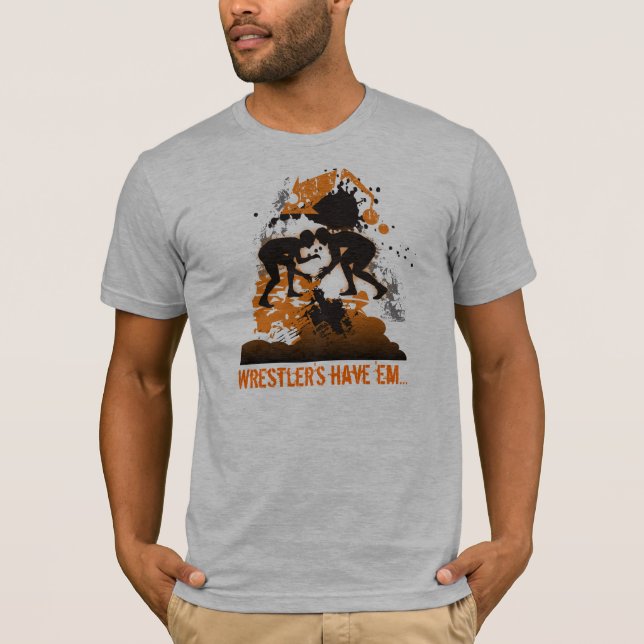 Des Ringkämpfers haben sie T-Shirt (Vorderseite)
