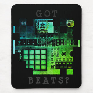 Des Schlag-Maschinenproduzenten got Schläge Mousepad