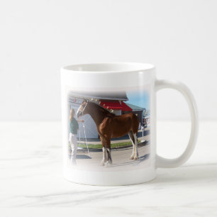 Des Show-Mädchens Iowas Clyde weiße Grenze] Kaffeetasse