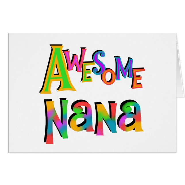 Des T-shirts et cadeaux superbes Nana (Devant horizontal)
