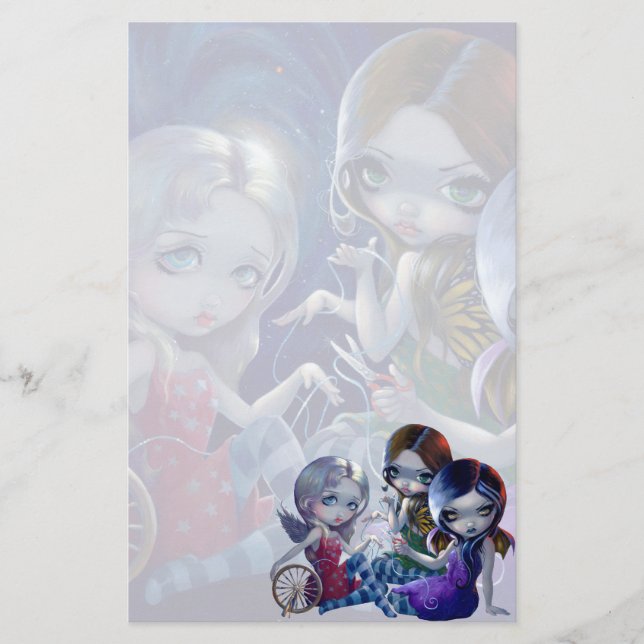 "Des trois papeterie destins" (Devant)