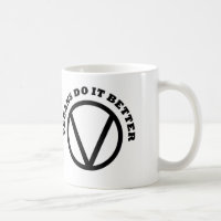 Des végétaliens il améliorent la tasse de café