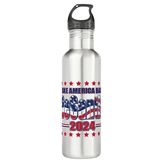 DeSantis-2024-Take-America-Back- Edelstahlflasche (Vorderseite)