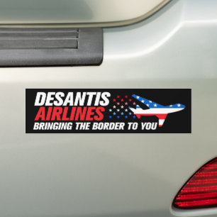DeSantis Airlines Funny Ron DeSantis 2024 Autoaufkleber