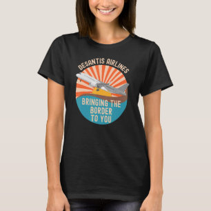 DeSantis Airlines Shirt Marthas Vineyard Politics