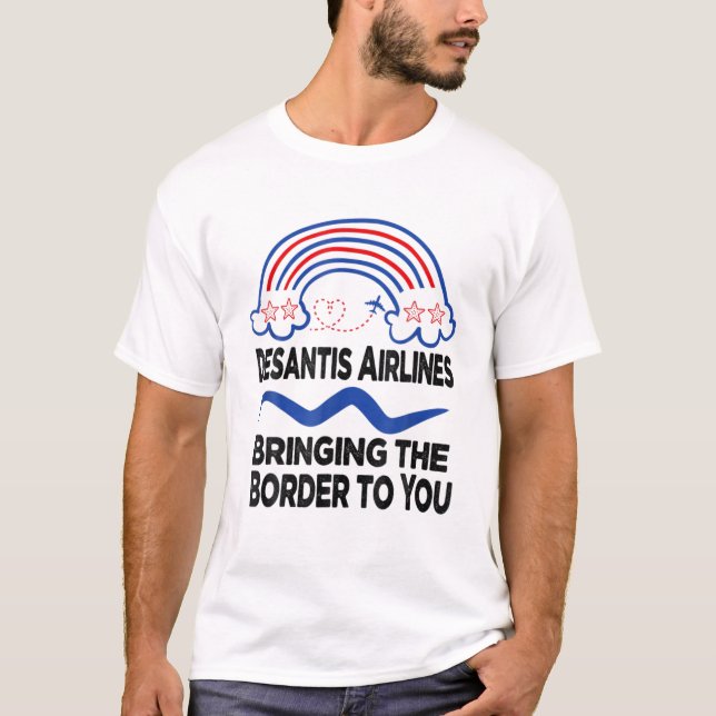 Desantis Airlines T-Shirt (Vorderseite)