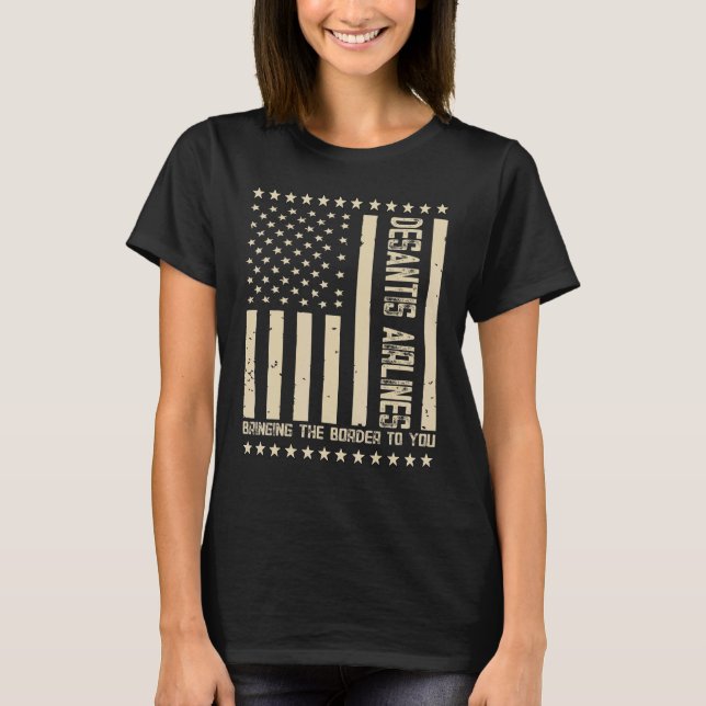 Desantis Airlines T-Shirt (Vorderseite)